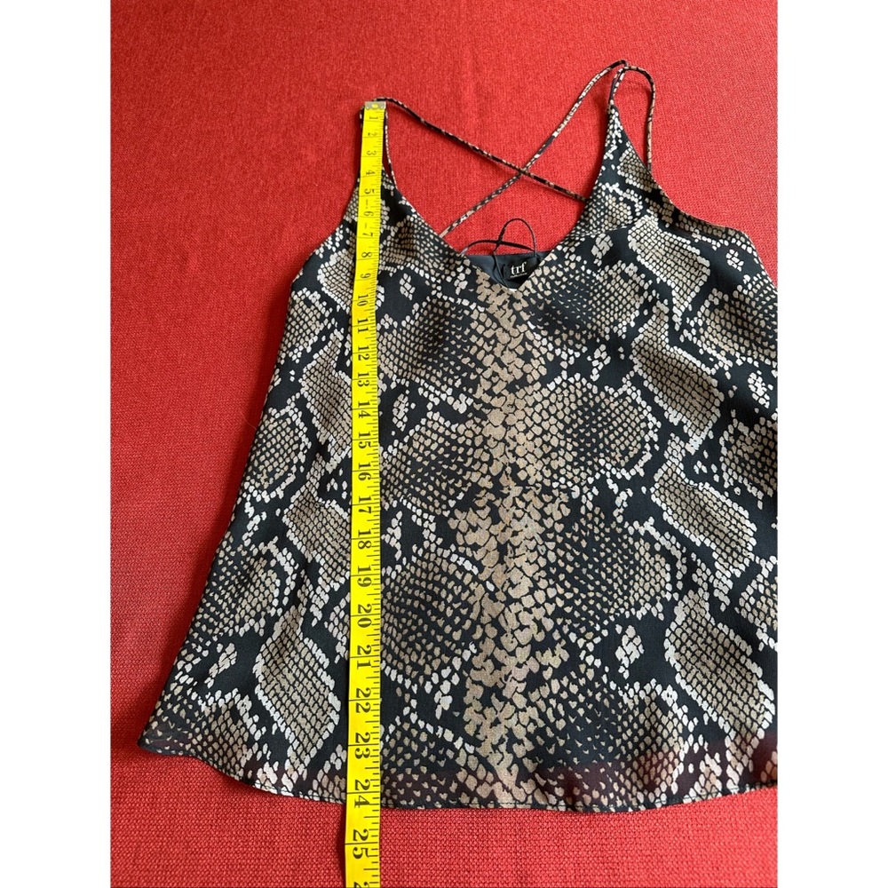 Zara Snake Print Strappy Flowy Tank Top, NWT, S - Picture 10 of 13